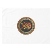 Nappe [600] Dragons rouges et jaunes (Devant (Horizontal))