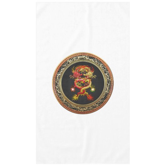 Nappe [600] Dragons rouges et jaunes (Devant)