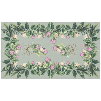 Nappe 60"x104" Tulipes sur la vigne en sage