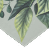 Nappe 60"x104" Tulipes sur la vigne en sage (Angle)