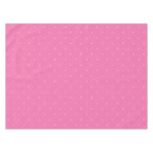 Nappe 60e anniversaire Nom de la fête Motif rose moderne (Devant (Horizontal))
