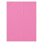 Nappe 60e anniversaire Nom de la fête Motif rose moderne (Devant)