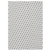 Nappe "60x84" Floral noir & blanc (Devant)