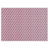 Nappe "60x84" Juillet 4 Patriotique USA Drapeau (Devant (Horizontal))