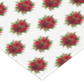 Nappe "60x84" Noël Rose rouge & Holly (Angle)