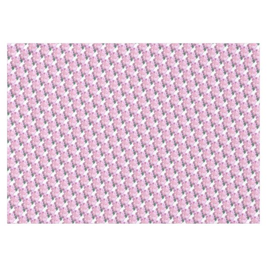 Nappe "60x84" Peonies roses (Devant (Horizontal))