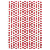 Nappe "60x84" Poinsettias rouges (Devant)