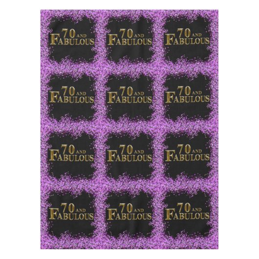 Nappe 70e anniversaire  (Devant)