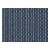 Nappe 70e anniversaire Nom du parti Marine Bleu Motif mo (Devant (Horizontal))