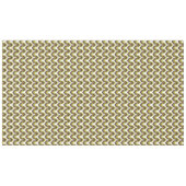 Nappe 70s Bold Modern Retro Ogee Motif in Greens (Devant (Horizontal))