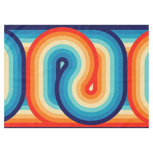 Nappe 70s Double Wave (Devant (Horizontal))