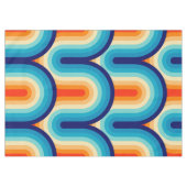 Nappe 70s Rainbow Curves (Devant (Horizontal))