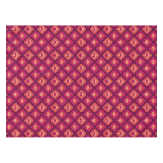 Nappe 70s retro sunset cubes (Devant (Horizontal))