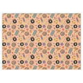 Nappe 70s Style Tablecloth Groovy Pastel Dining Look (Devant (Horizontal))