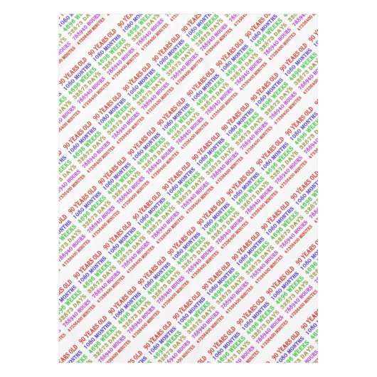 Nappe 90e anniversaire Jalons (Devant)