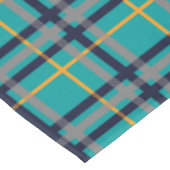 Nappe à carreaux bleue et orange (Angle)