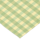Nappe à carreaux d'été au citron (Angle)