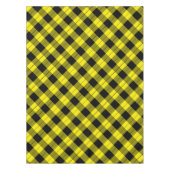 Nappe à carreaux noire et jaune (Devant)