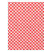 Nappe À carreaux rouges et blancs (Devant)