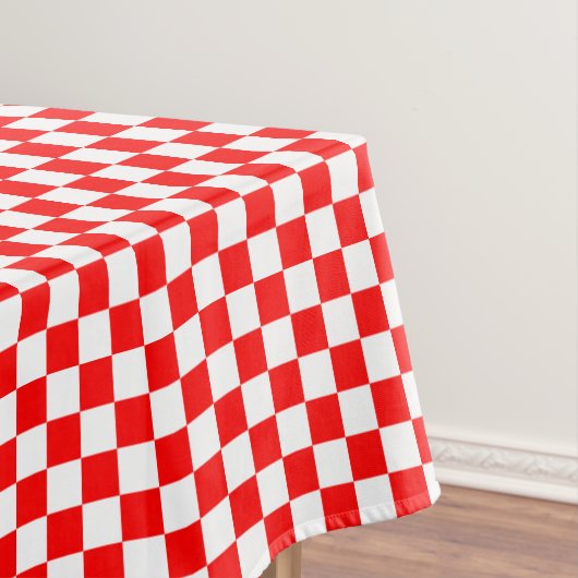 Nappe À carreaux rouges et blancs (In Situ)
