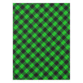 Nappe à chèque noir et vert (Devant)