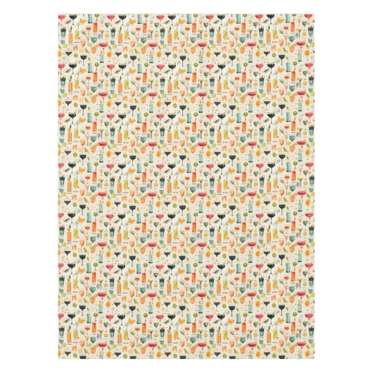 Nappe à cocktail Mid Mod (Devant)
