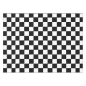 Nappe à damiers blanc et noir (Devant (Horizontal))