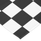 Nappe à damiers blanc et noir (Angle)