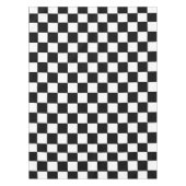 Nappe à damiers blanc et noir (Devant)
