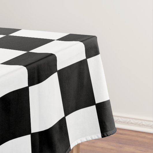 Nappe à damiers blanc et noir (In Situ)
