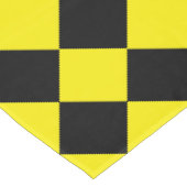 Nappe À damiers jaune (Angle)