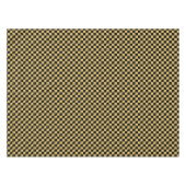 Nappe À damiers Jaune Noir et Misé (Devant (Horizontal))