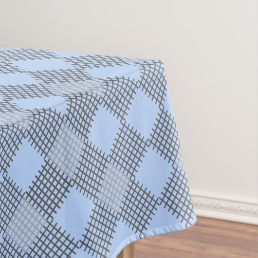 Nappe à damiers motif 01 w LBlue BG (In Situ)