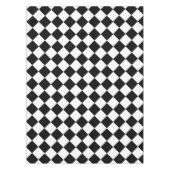 Nappe À damiers noir et blanc - (Devant)