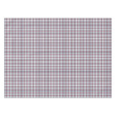 Nappe À damiers rétro gris motif gris clair (Devant (Horizontal))