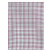 Nappe À damiers rétro gris motif gris clair (Devant)