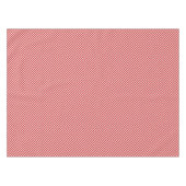Nappe à damiers-rouge et blanc-52x70 COTON TABLECLOTH (Devant (Horizontal))