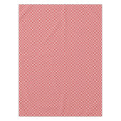 Nappe à damiers-rouge et blanc-52x70 COTON TABLECLOTH (Devant)