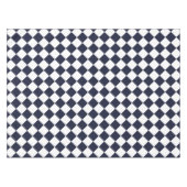 Nappe à damiers Table à manger bleu blanc de la Marine (Devant (Horizontal))