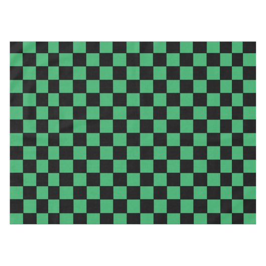 Nappe à damiers vert et noir (Devant (Horizontal))