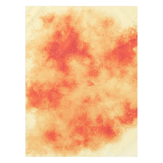 Nappe à effet Cloud orange (Devant)
