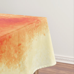 Nappe à effet Cloud orange