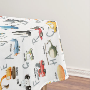 Nappe A est pour Avion B est pour Bus - abc transport