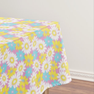 Nappe à fleurs pastel