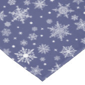 Nappe à monogramme flocon de neige d'hiver (Angle)