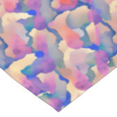 Nappe à motif aquarelle multicolore (Angle)