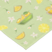 Nappe à motif citron d'été (Angle)