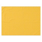 Nappe à motif de points jaunes moutarde blancs (Devant (Horizontal))