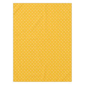 Nappe à motif de points jaunes moutarde blancs (Devant)