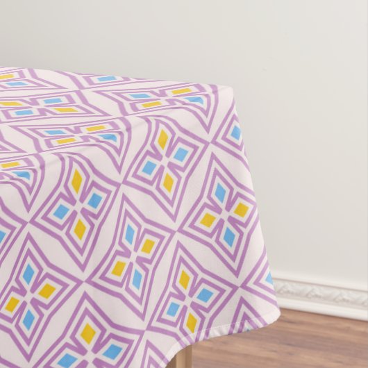 Nappe à motif diamants colorés (In Situ)